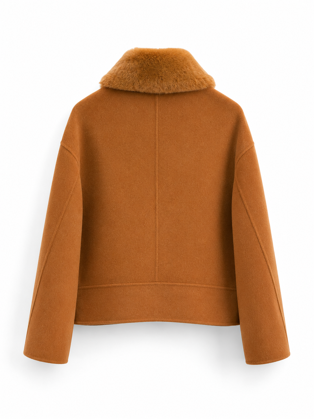 Veste Asti à col en fourrure