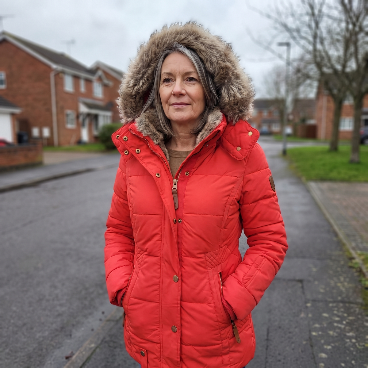 Manteau Chaud pour Femme à Capuche Ajustable